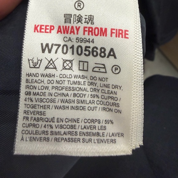 NWT Superdry Cupro (feels like silk!) Dark Navy Cuffed Woven Joggers Women’s 8 - Picture 10 of 10